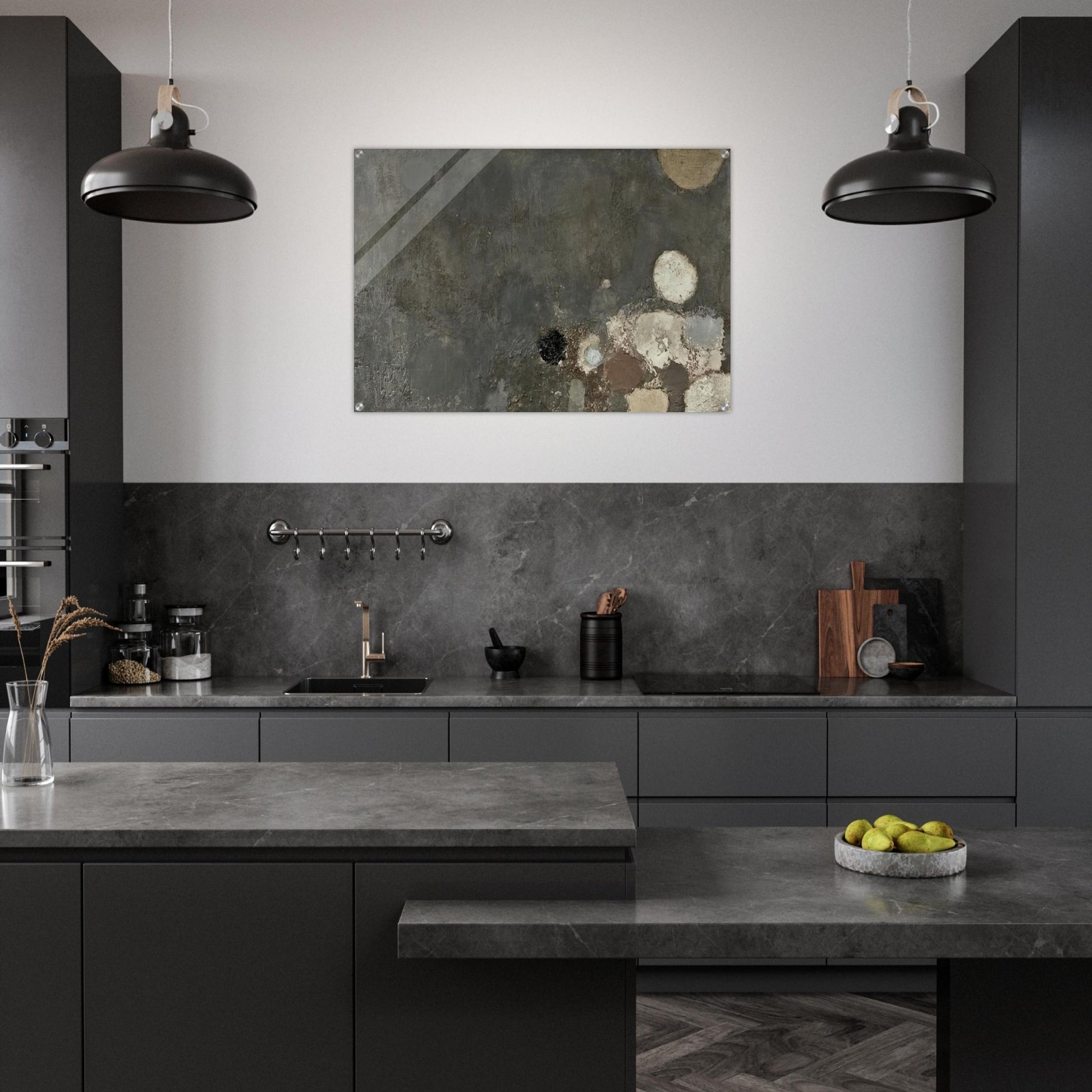 UNTITLED 1956 - Luis Feito Acrylic Print - 70x100 cm / 28x40″ inches | Luis Feito Wall Art | Luis Feito Prints