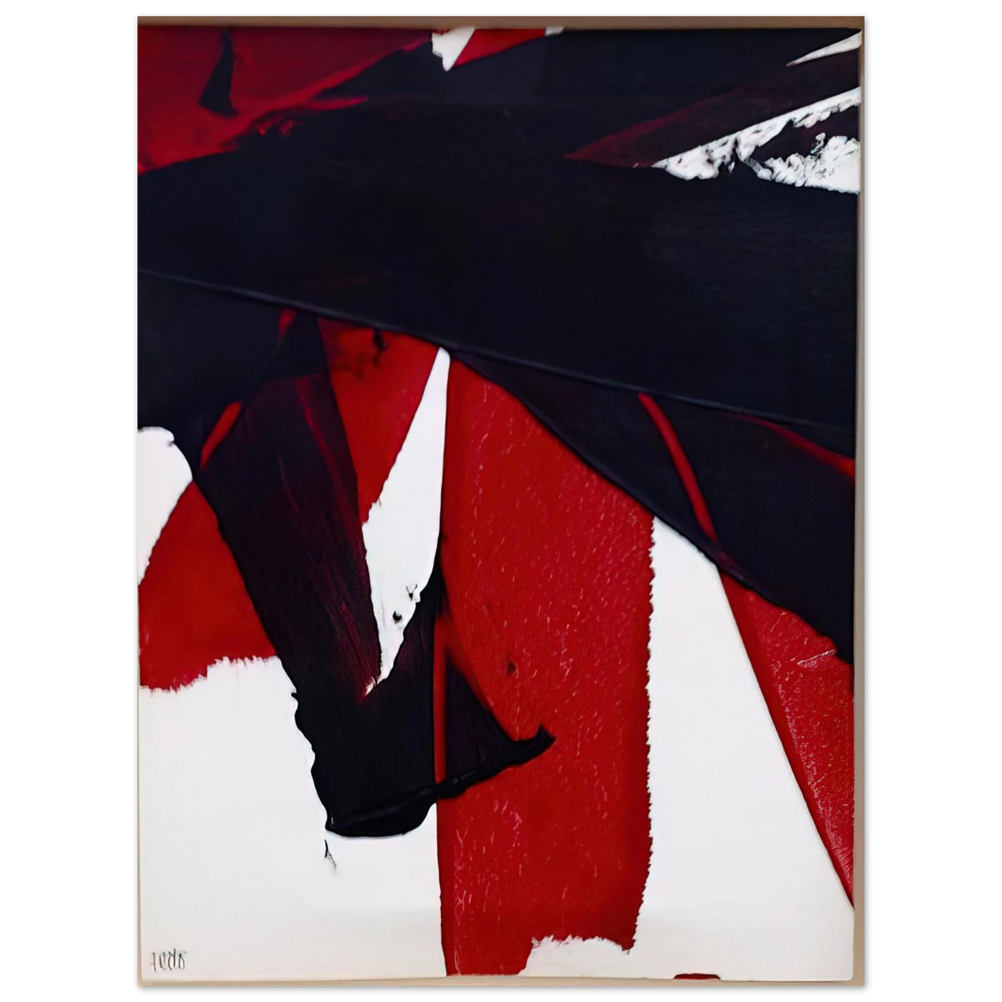 Luis Feito - UNTITLED 2007 1  75x100 cm / 30x40inches Fine Art Poster