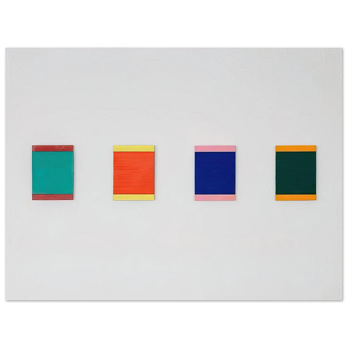 Blinky Palermo - Coney Island II - 1975  75x100 cm / 30x40inches Fine Art Poster
