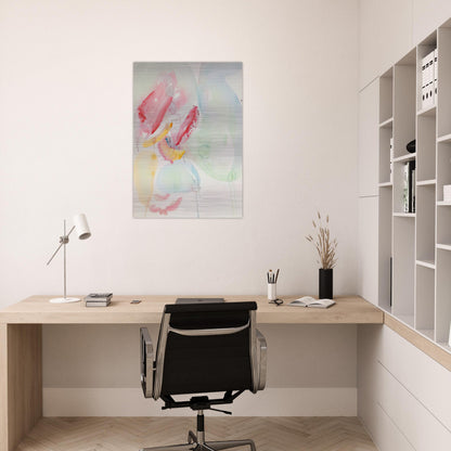 Sketch - Sam Francis Brushed Aluminum Print - 70x100 cm / 28x40 inches | Sam Francis Aluminum Print | Sam Francis Prints