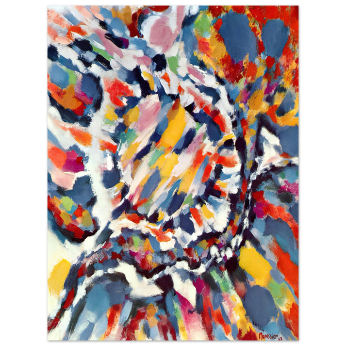 Alfred Manessier - La SÃ¨ve - 1963  75x100 cm / 30x40inches Fine Art Poster