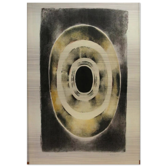 SIXTH STONE III 1964 - Lee Bontecou Brushed Aluminum Print - 70x100 cm / 28x40 inches | Lee Bontecou Aluminum Print | Lee Bontecou Prints