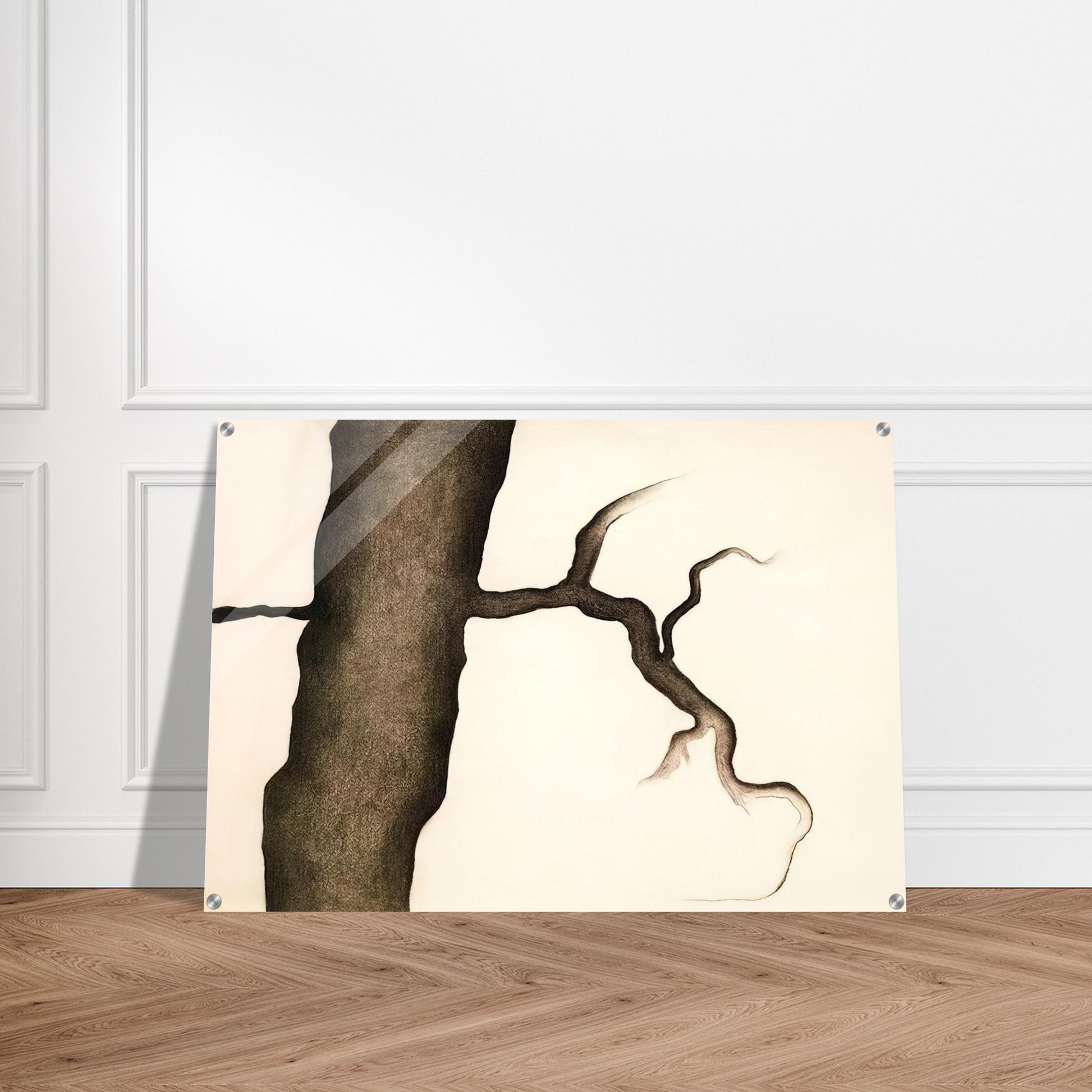 Drawing III - Georgia O'Keeffe Acrylic Print - 70x100 cm / 28x40″ inches | Georgia O'Keeffe Wall Art | Georgia O'Keeffe Prints