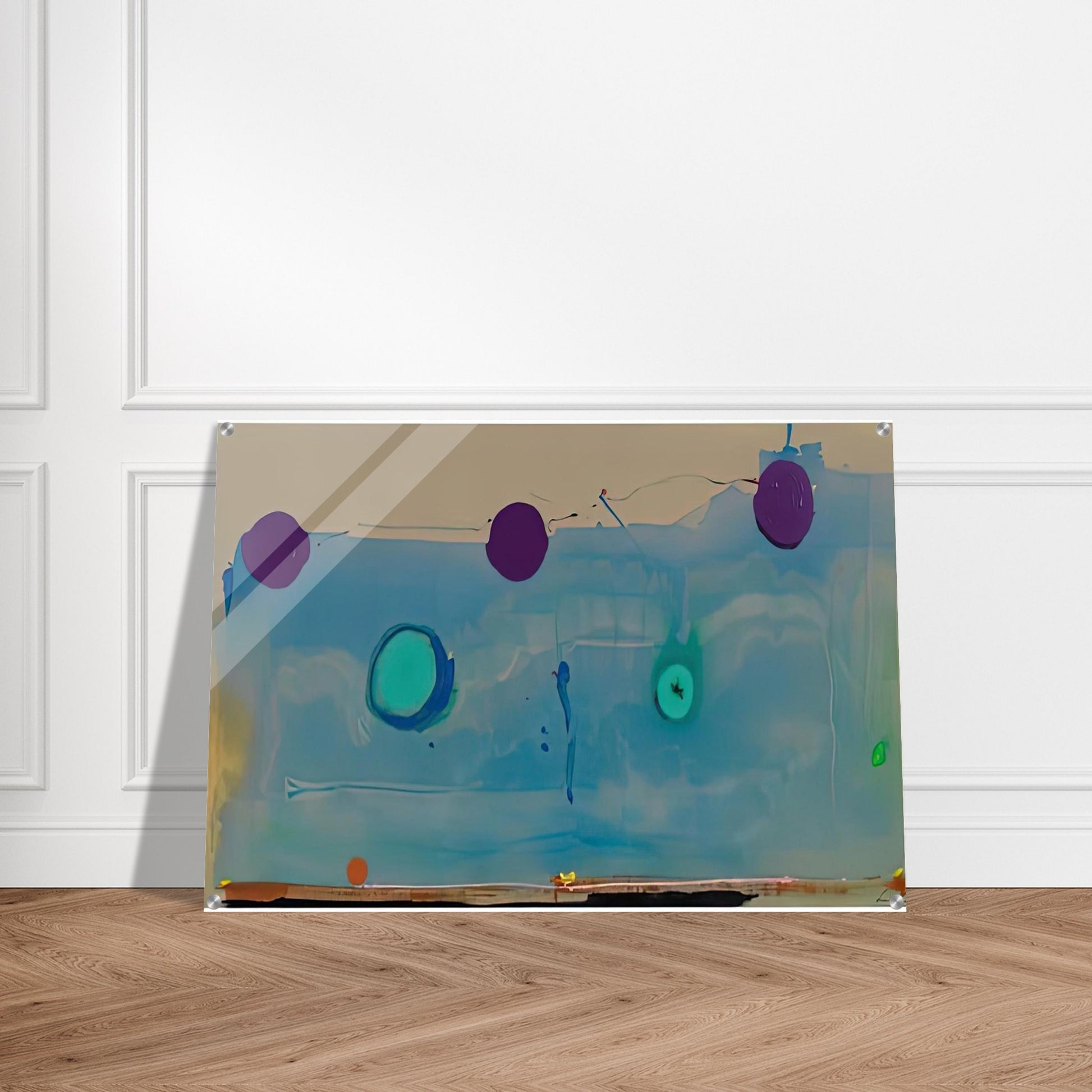 Water Shadows, 1988- - Helen Frankenthaler Acrylic Print - 70x100 cm / 28x40″ inches