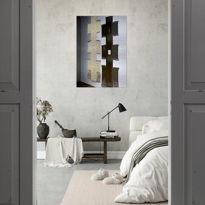 PATH II 1966 - Lenore Tawney Brushed Aluminum Print - 70x100 cm / 28x40 inches | Lenore Tawney Aluminum Print | Lenore Tawney Prints