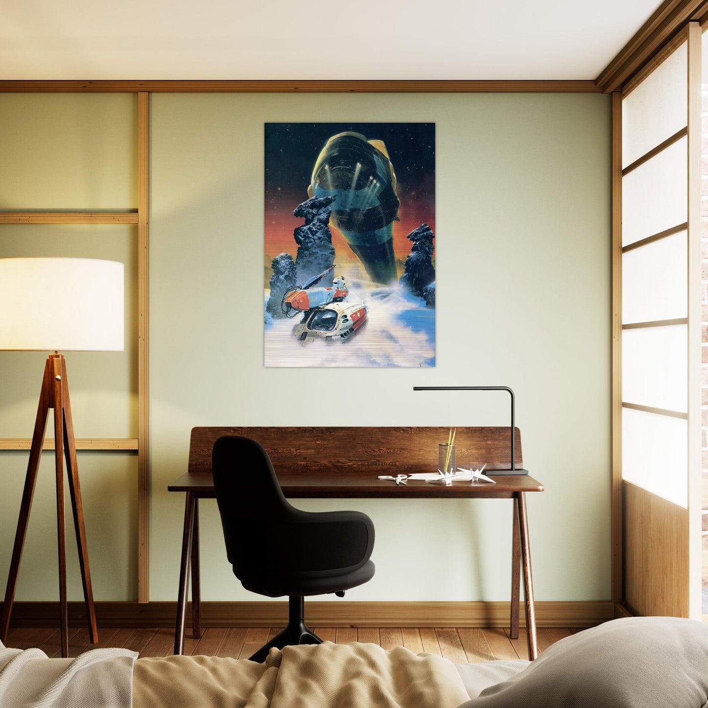 Chris Foss - Chris Foss Brushed Aluminum Print - 70x100 cm / 28x40 inches | Chris Foss Aluminum Print | Chris Foss Prints