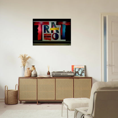 O Teatro - 2009 - Joao Vieira Brushed Aluminum Print - 70x100 cm / 28x40 inches | Joao Vieira Aluminum Print | Joao Vieira Prints