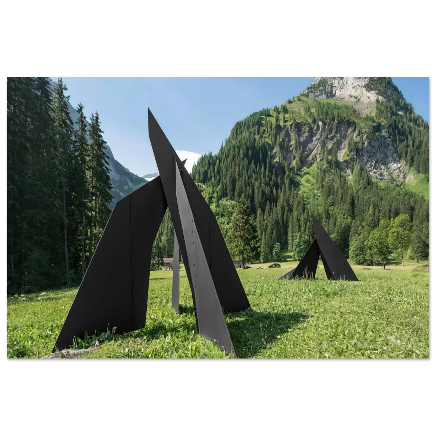 Alexander Calder - FOUR PLANES ESCARPE 1967 Fine Art Poster