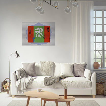 THE DANCER 1949 - Henri Matisse Brushed Aluminum Print - 70x100 cm / 28x40 inches | Henri Matisse Aluminum Print | Henri Matisse Prints