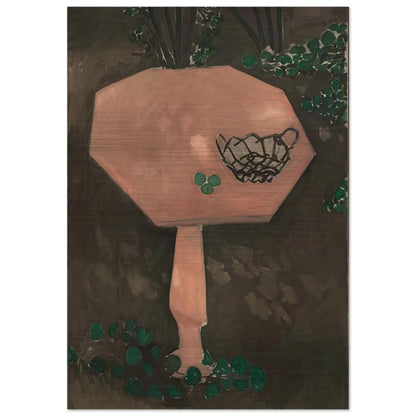 THE ROSE MARBLE TABLE 1917 - Henri Matisse Brushed Aluminum Print - 70x100 cm / 28x40 inches | Henri Matisse Aluminum Print | Henri Matisse Prints