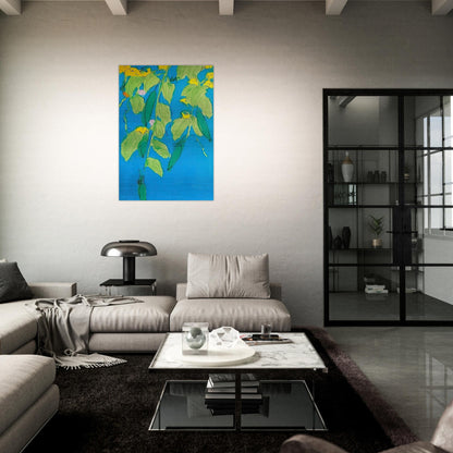 Summer Days - 2008 - Walasse Ting Brushed Aluminum Print - 70x100 cm / 28x40 inches | Walasse Ting Aluminum Print | Walasse Ting Prints