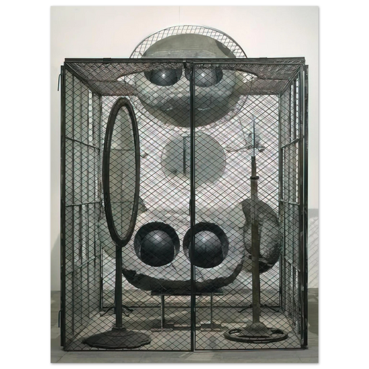 Louise Bourgeois - CELL EYES AND MIRRORS 1993  75x100 cm / 30x40inches Fine Art Poster