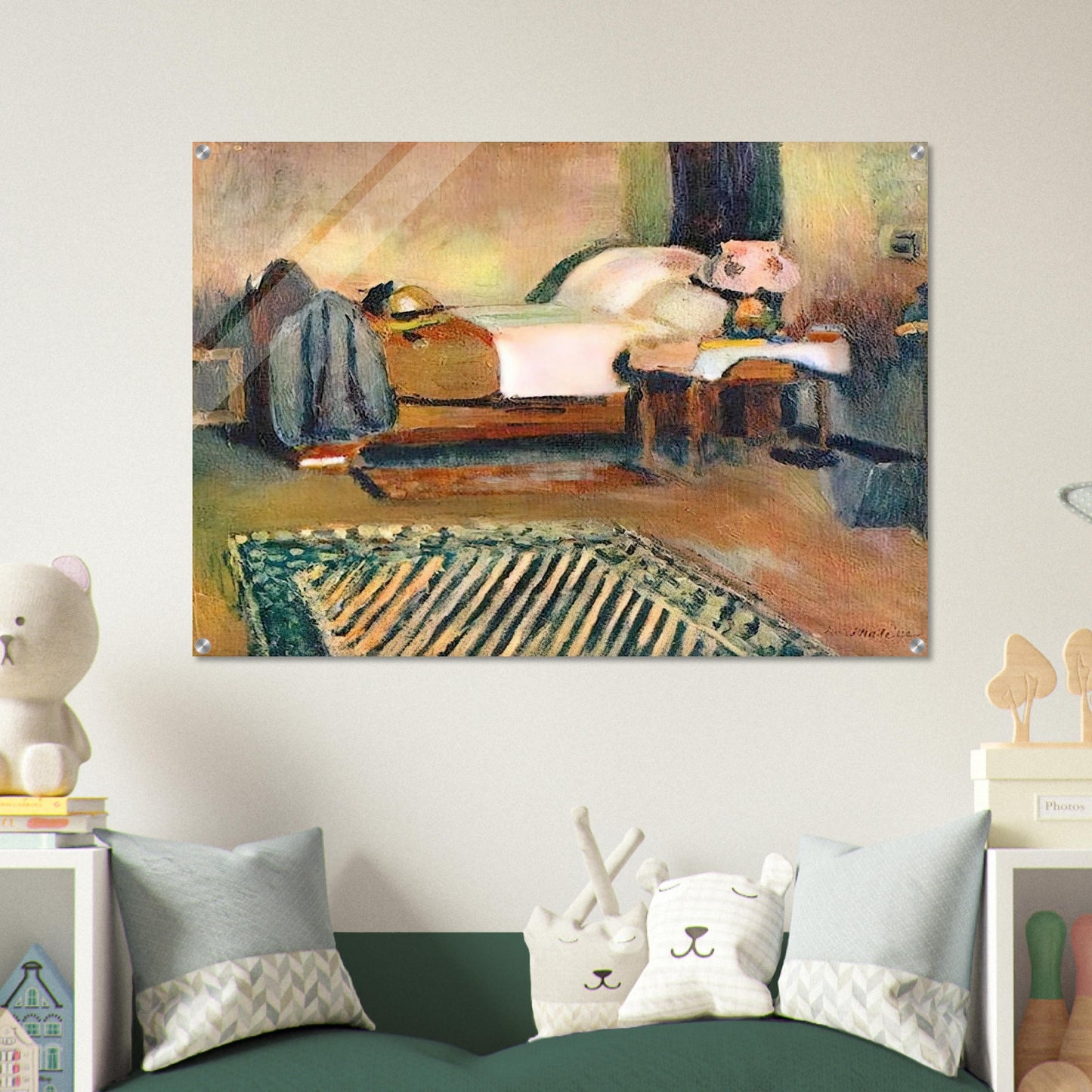MY ROOM IN AJACCIO 1889 - Henri Matisse Acrylic Print - 70x100 cm / 28x40″ inches