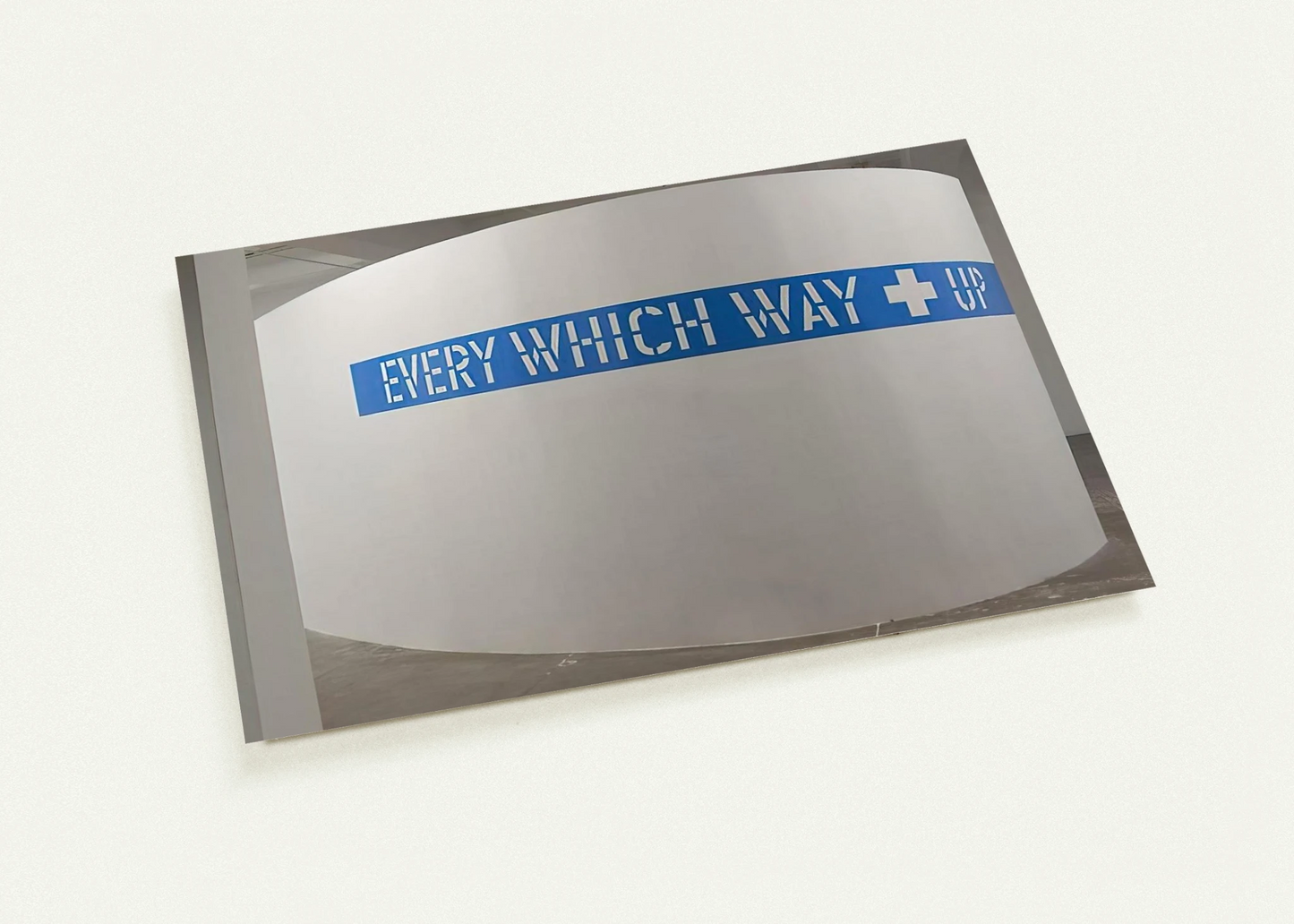 Every Which Way  Up - 2010 By Lawrence Weiner Pack of 10 Post Cards | Lawrence Weiner Post Cards | A6 (10.5 x 14.8 cm) - 4.1 x 5.8 inches