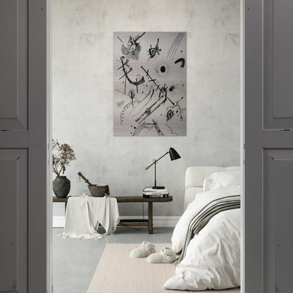SMALL WORLDS XI 1922 - Wassily Kandinsky Brushed Aluminum Print - 70x100 cm / 28x40 inches | Wassily Kandinsky Aluminum Print | Wassily Kandinsky Prints