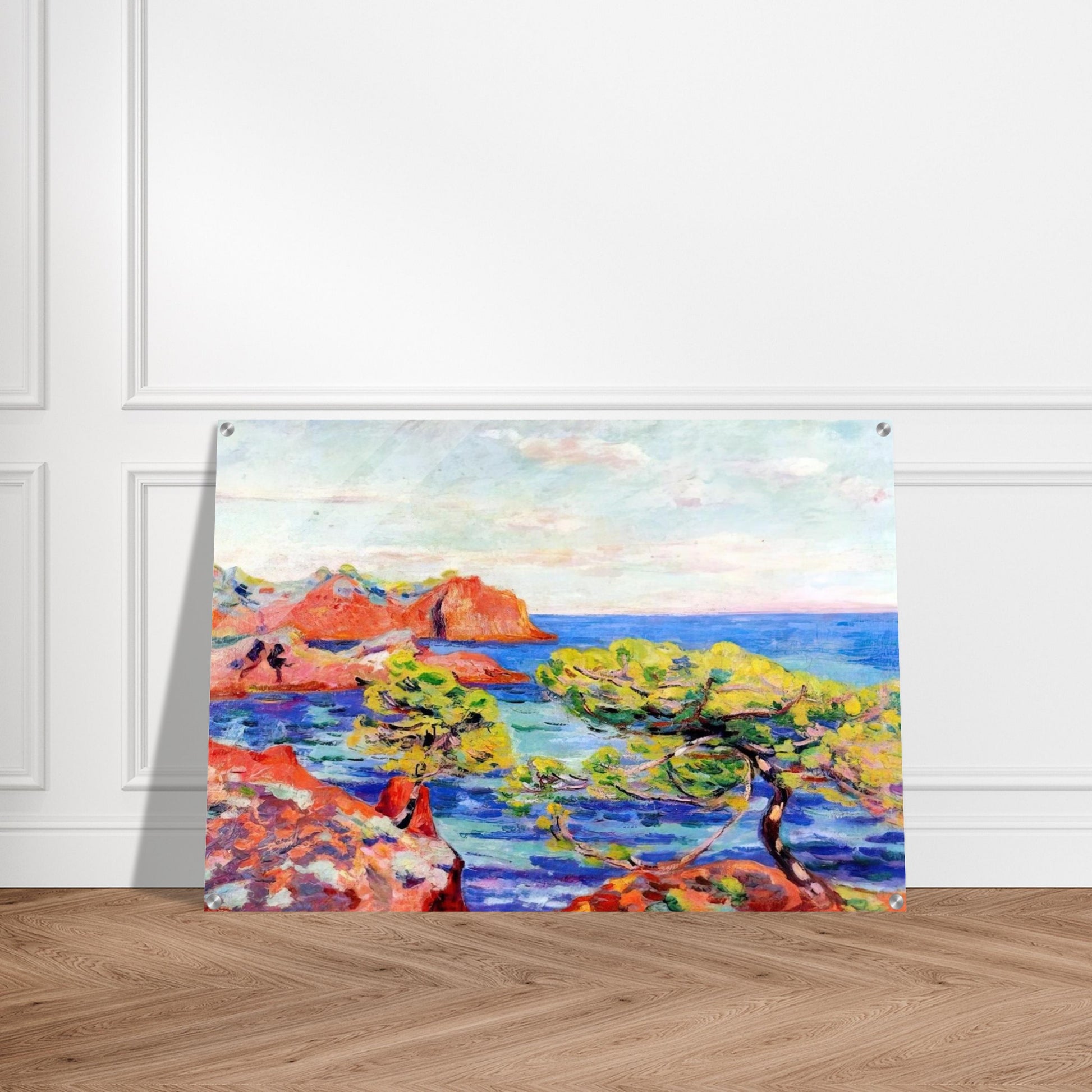 Le Trayas - 1907 - Armand Guillaumin Acrylic Print - 70x100 cm / 28x40″ inches