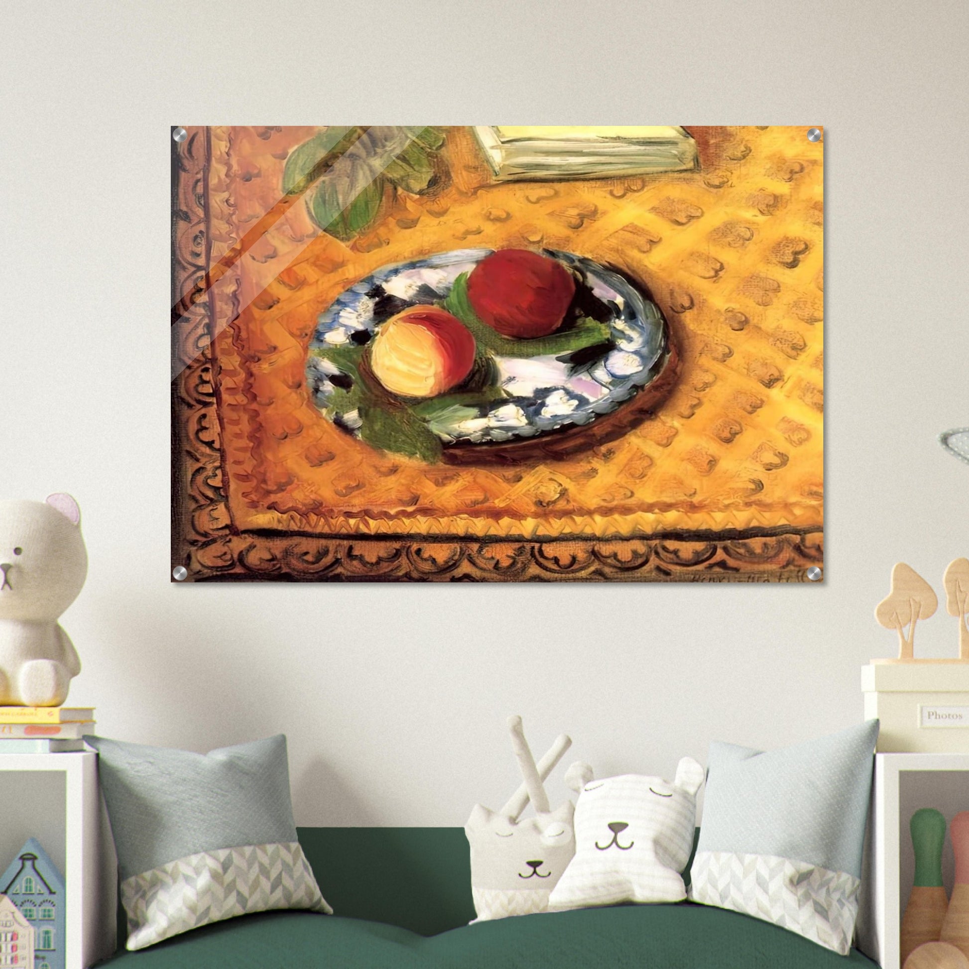 TWO PEACHES 1920 - Henri Matisse Acrylic Print - 70x100 cm / 28x40″ inches