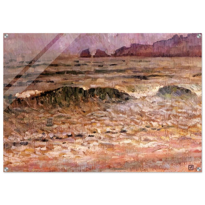 RAIN JERSEY 1907 - Theo van Rysselberghe Acrylic Print - 70x100 cm / 28x40″ inches | Theo van Rysselberghe Wall Art | Theo van Rysselberghe Prints
