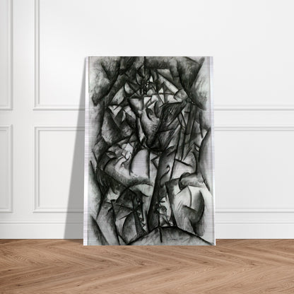 CONCERT CAFE 1912 - Carlo Carra Brushed Aluminum Print - 70x100 cm / 28x40 inches | Carlo Carra Aluminum Print | Carlo Carra Prints