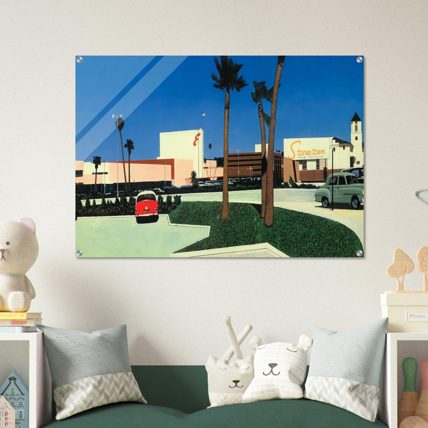 In the beginning Stonestown - Hiroshi Nagai Acrylic Print - 70x100 cm / 28x40″ inches | Hiroshi Nagai Wall Art | Hiroshi Nagai Prints