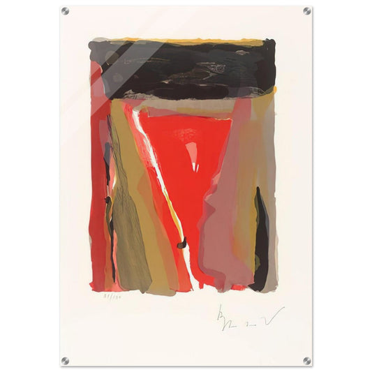 Untitled - 1976 - Bram van Velde Acrylic Print - 70x100 cm / 28x40″ inches | Bram van Velde Wall Art | Bram van Velde Prints
