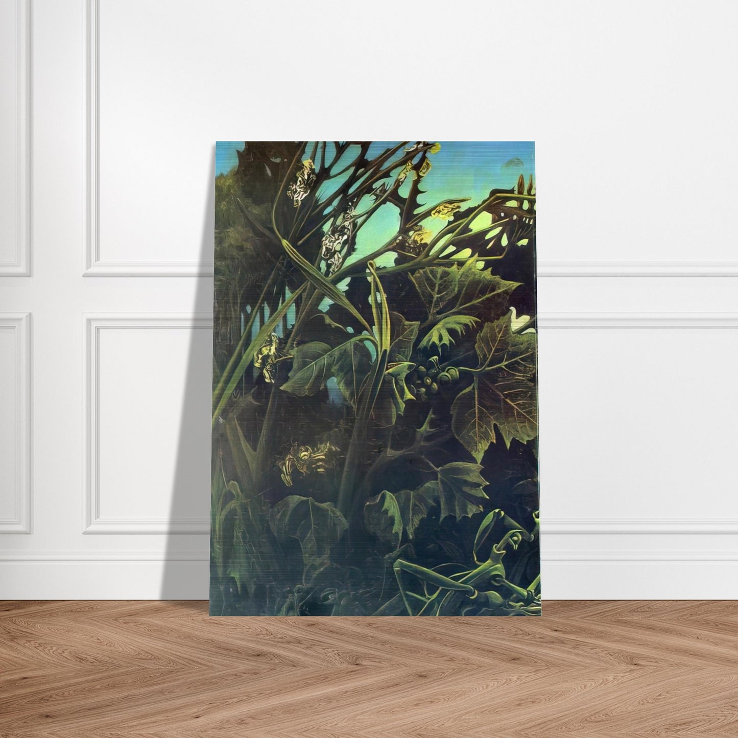 Lust for life - Max Ernst Brushed Aluminum Print - 70x100 cm / 28x40 inches | Max Ernst Aluminum Print | Max Ernst Prints