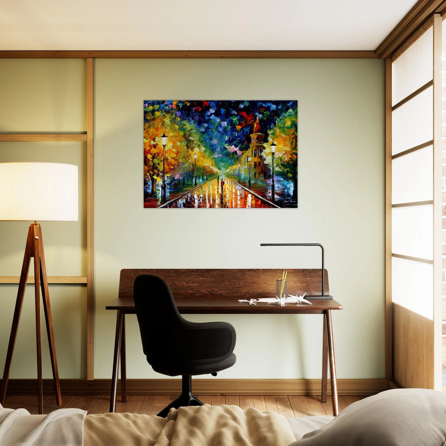 Leonid Afremov - Leonid Afremov Brushed Aluminum Print - 70x100 cm / 28x40 inches | Leonid Afremov Aluminum Print | Leonid Afremov Prints