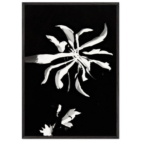 Changing patterns - Laszlo Moholy-Nagy 70x100 cm / 28x40 inches Framed Art Print – Black Wooden Frame