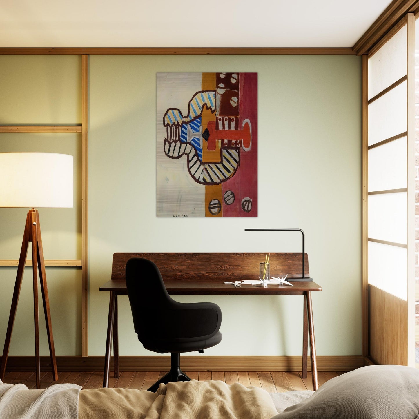 THE VALVE 1954 - Roy Lichtenstein Brushed Aluminum Print - 70x100 cm / 28x40 inches | Roy Lichtenstein Aluminum Print | Roy Lichtenstein Prints