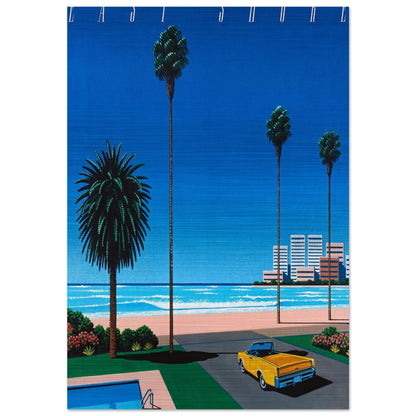 Bronze - East Shore - Hiroshi Nagai Brushed Aluminum Print - 70x100 cm / 28x40 inches | Hiroshi Nagai Aluminum Print | Hiroshi Nagai Prints