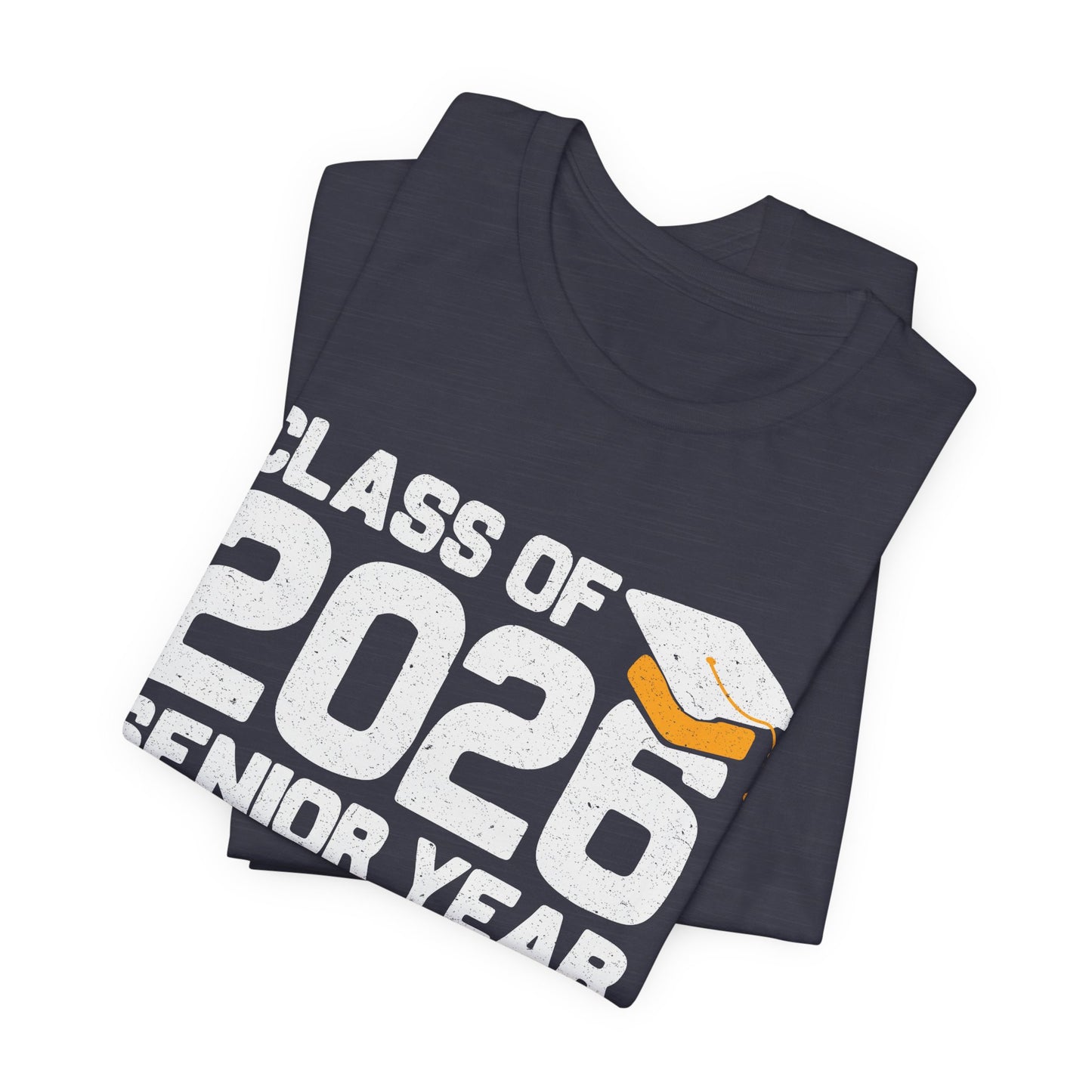 Camiseta de último año de la clase de 2026, camiseta de graduación, regalo de graduación unisex, ropa para estudiantes de último año de secundaria, camiseta con destino a la universidad