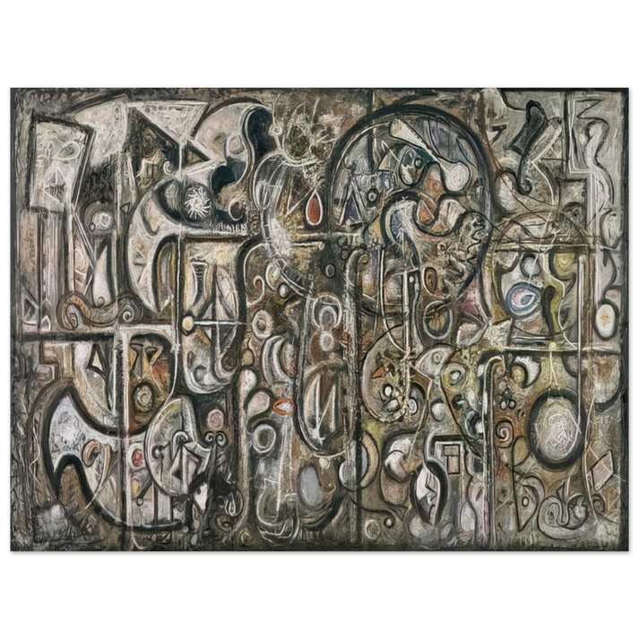 Richard Pousette-Dart - Symphony No. 1, The Transcendental  75x100 cm / 30x40inches Fine Art Poster