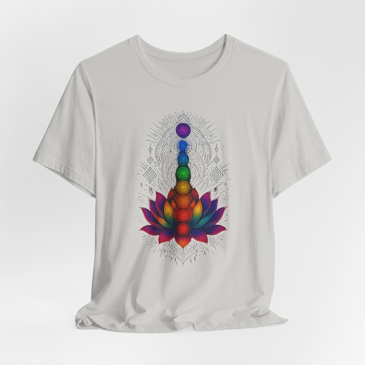 Amante del yoga espiritual de la flor de loto del chakra