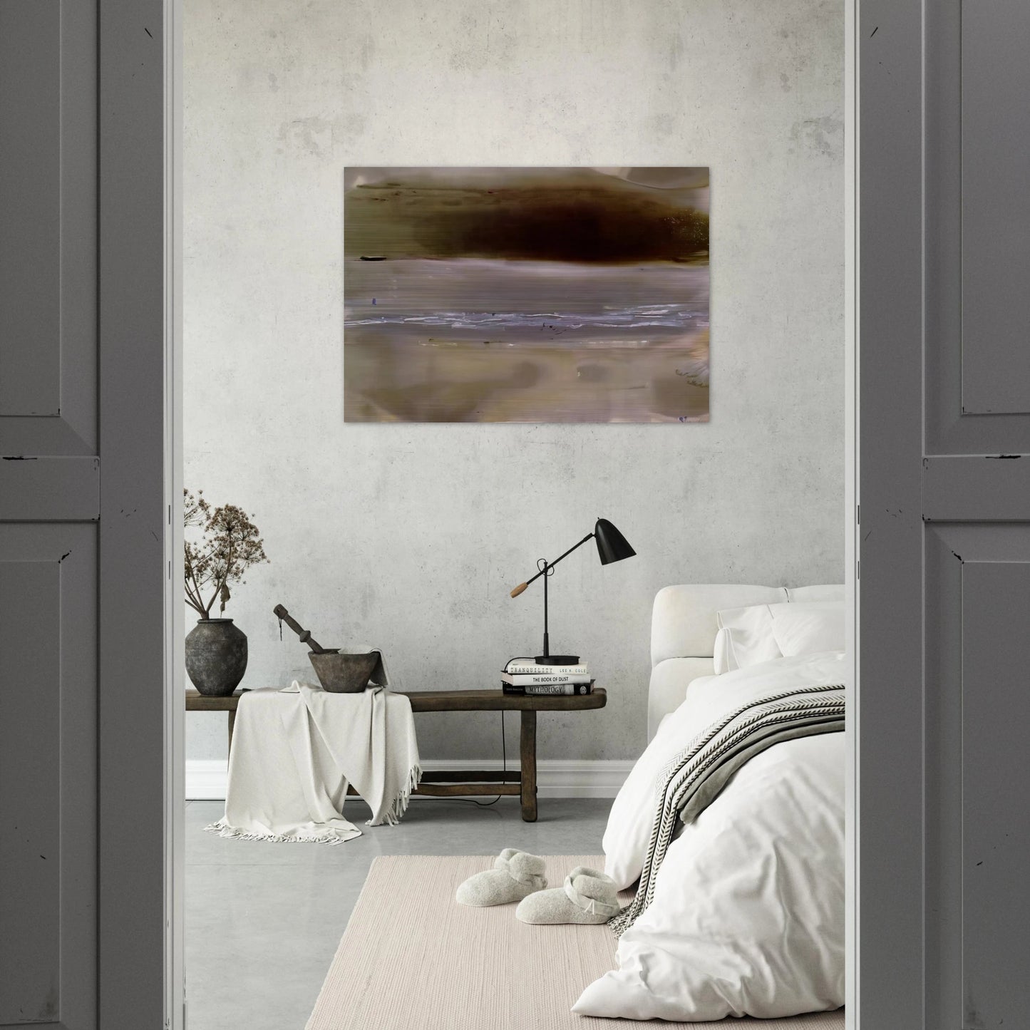 Viewpoint II - 1979 - Helen Frankenthaler Brushed Aluminum Print - 70x100 cm / 28x40 inches | Helen Frankenthaler Aluminum Print | Helen Frankenthaler Prints