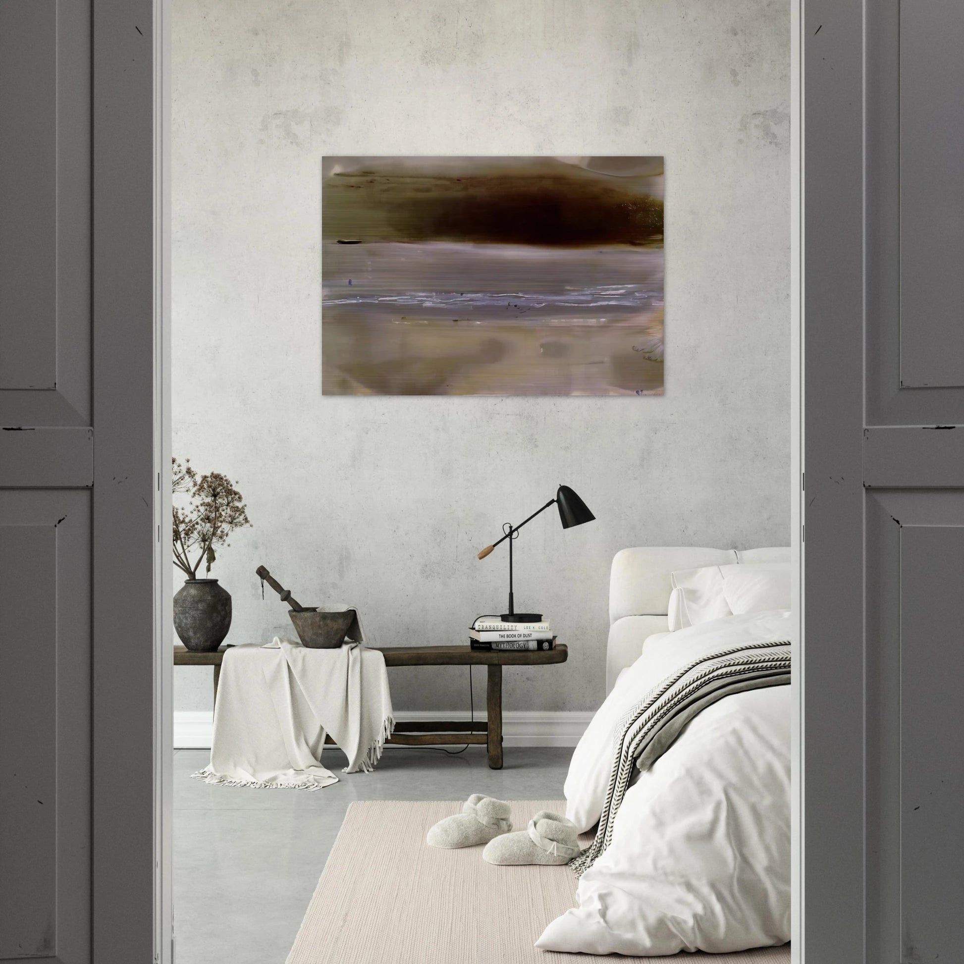 Viewpoint II - 1979 - Helen Frankenthaler Brushed Aluminum Print - 70x100 cm / 28x40 inches | Helen Frankenthaler Aluminum Print | Helen Frankenthaler Prints