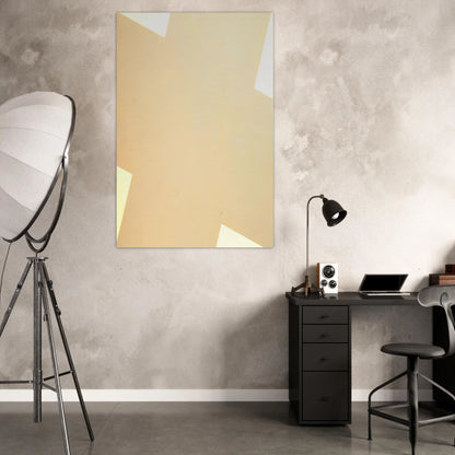 Crossroads Grey - 1978 - Leon Polk Smith Art Prints - 100x150 cm / 40x60″ inches | Leon Polk Smith Poster | Leon Polk Smith Prints