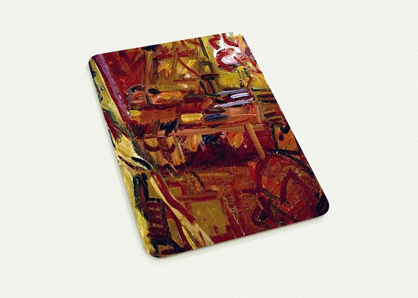 IN THE STUDIO By Frank Auerbach Pack of 10 Post Cards | Frank Auerbach Post Cards | A6 (10.5 x 14.8 cm) - 4.1 x 5.8 inches