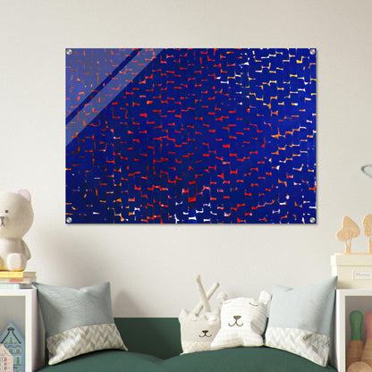 EVENING GLOW 1972 - Alma Woodsey Thomas Acrylic Print - 70x100 cm / 28x40″ inches