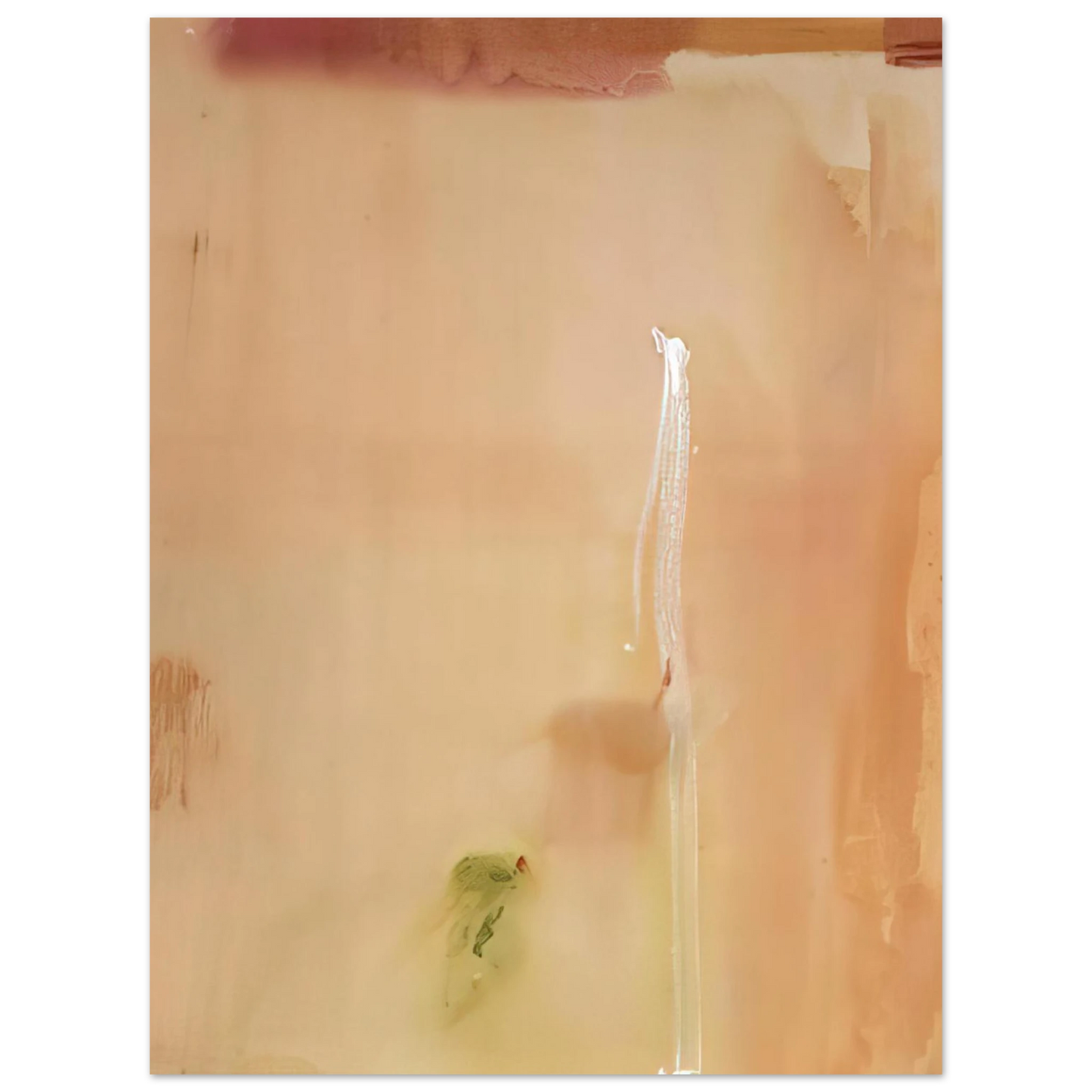 Helen Frankenthaler - Dawn Stroke - 1977 Wall art - 50x70 cm / 20x28 inches - Premium Wooden Framed Poster With Fine Art Paper-canvas - Wood frame