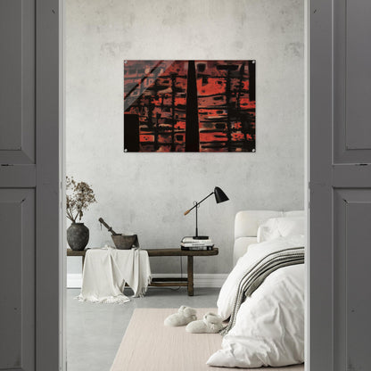 La Sixième Heure - 1958 - Alfred Manessier Acrylic Print - 70x100 cm / 28x40″ inches
