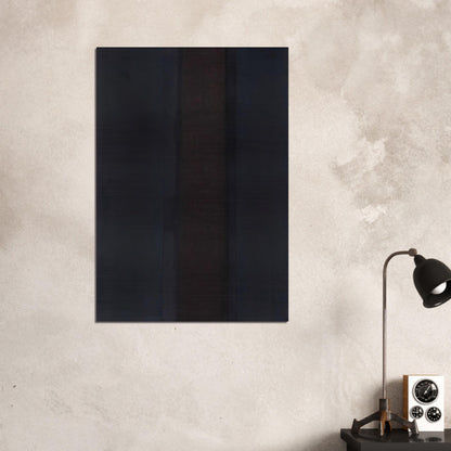 Umber Blue - 1987 - Yun Hyong-keun Brushed Aluminum Print - 70x100 cm / 28x40 inches | Yun Hyong-keun Aluminum Print | Yun Hyong-keun Prints