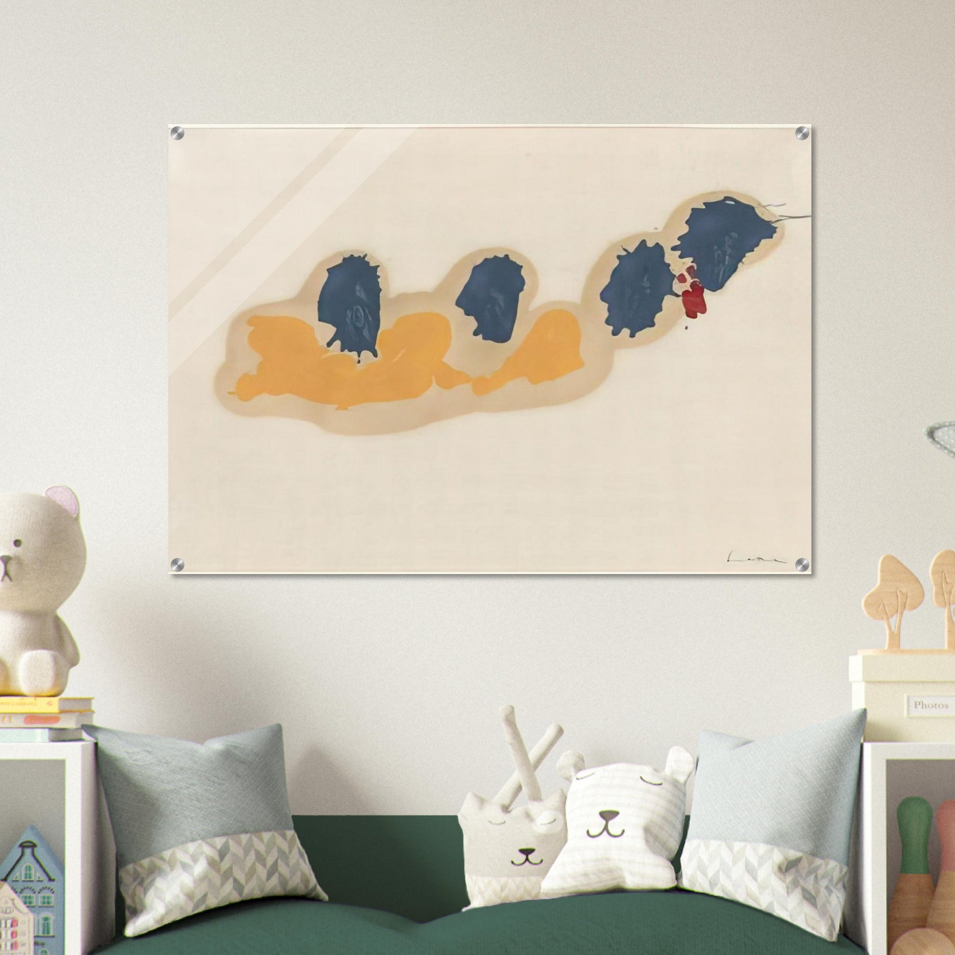 April IV - 1960 - Helen Frankenthaler Acrylic Print - 70x100 cm / 28x40″ inches | Helen Frankenthaler Wall Art | Helen Frankenthaler Prints