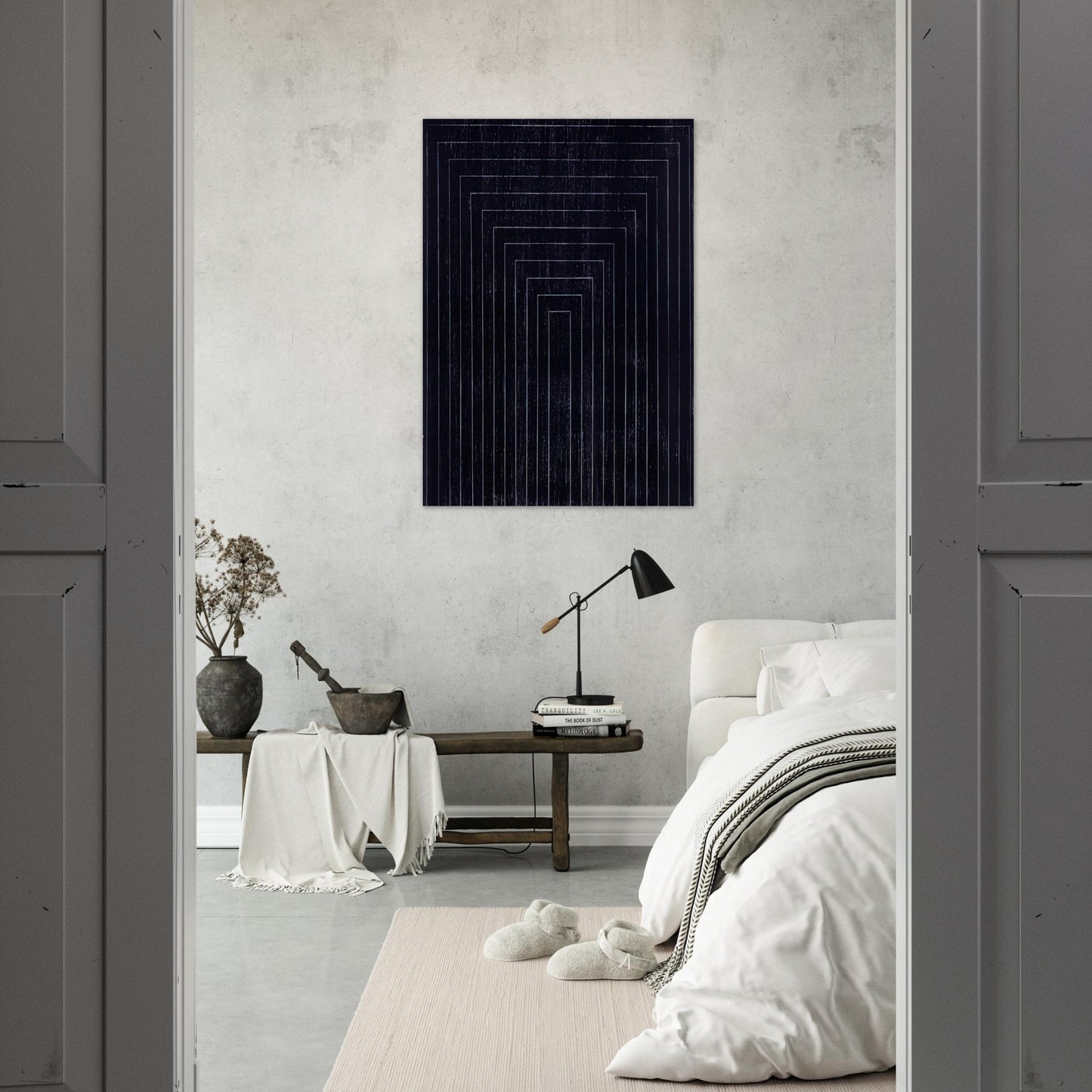 Tecelar - 1957 - Lygia Pape Brushed Aluminum Print - 70x100 cm / 28x40 inches | Lygia Pape Aluminum Print | Lygia Pape Prints