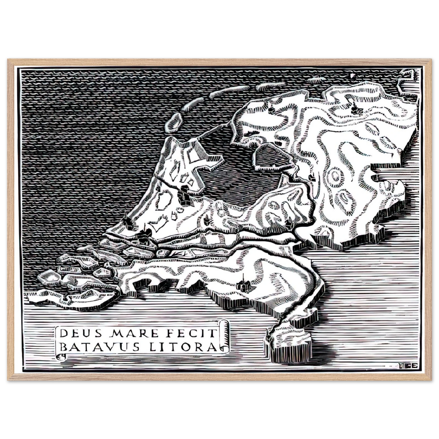 MC Escher - ESCHER (28) Wall Art - 30x40 cm / 12x16 inches - Fine Art Poster-canvas - -