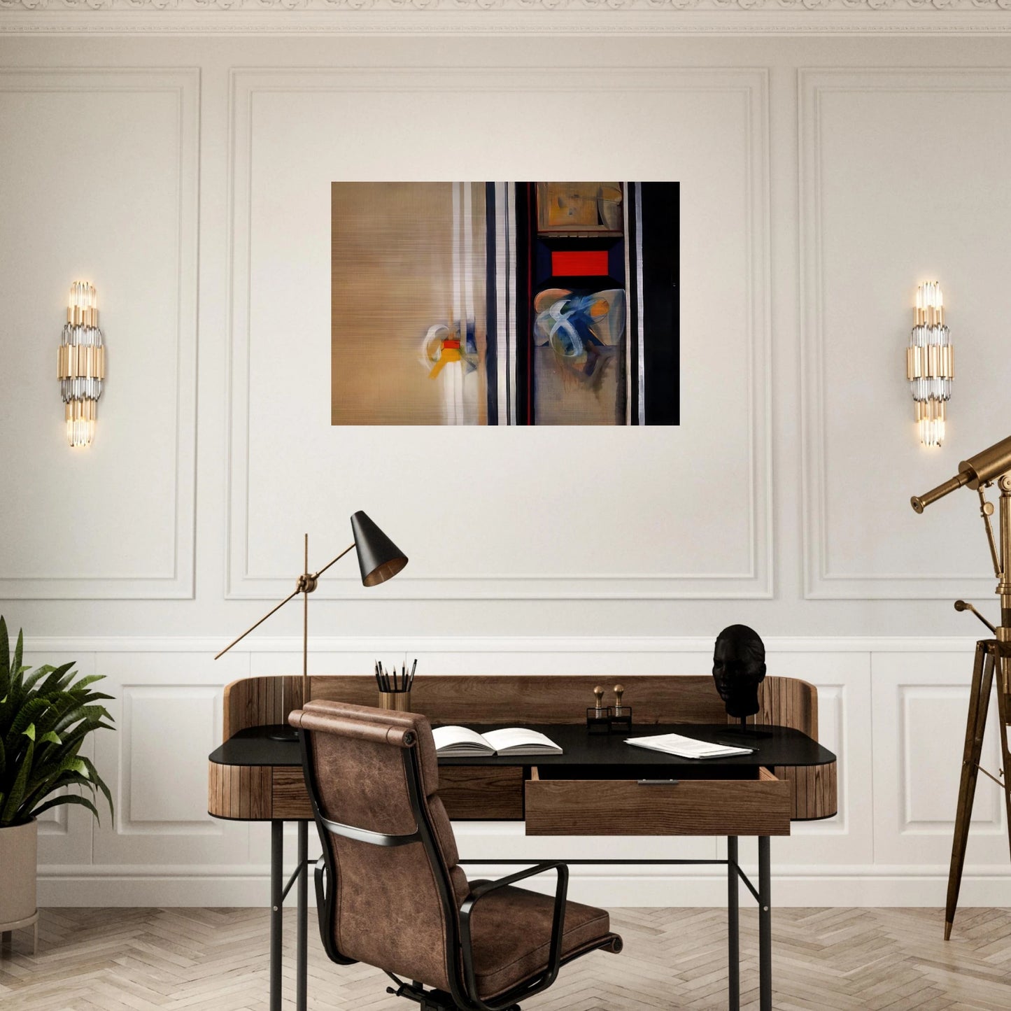 Treasury - Abstract Expressionism - Miriam Schapiro Brushed Aluminum Print - 70x100 cm / 28x40 inches | Miriam Schapiro Aluminum Print | Miriam Schapiro Prints
