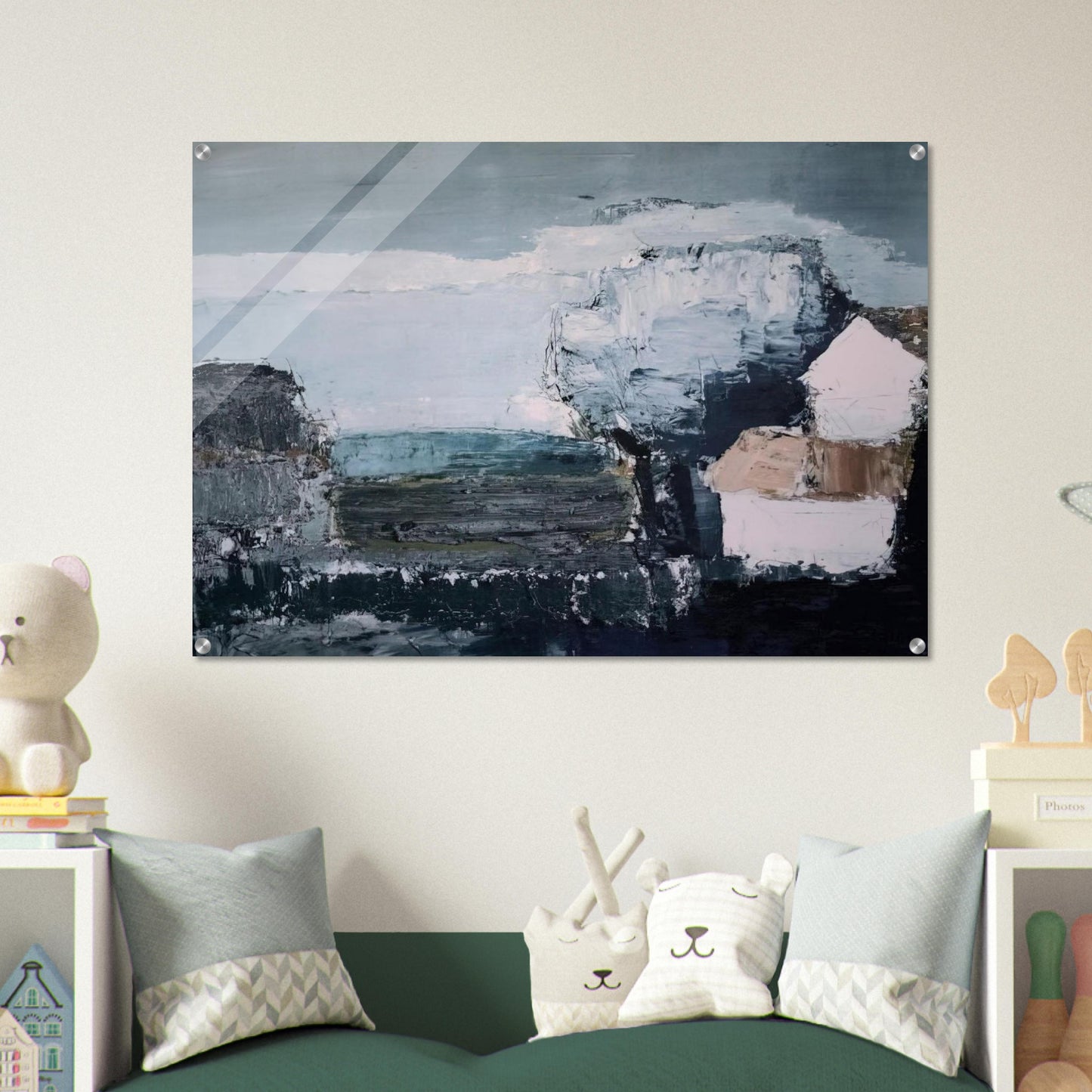 Paysage méditerranéen - 1953 - Nicolas de Stael Acrylic Print - 70x100 cm / 28x40″ inches | Nicolas de Stael Wall Art | Nicolas de Stael Prints