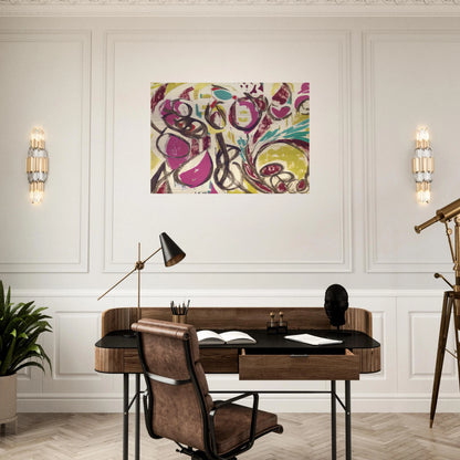 Thaw - Lee Krasner Brushed Aluminum Print - 70x100 cm / 28x40 inches | Lee Krasner Aluminum Print | Lee Krasner Prints