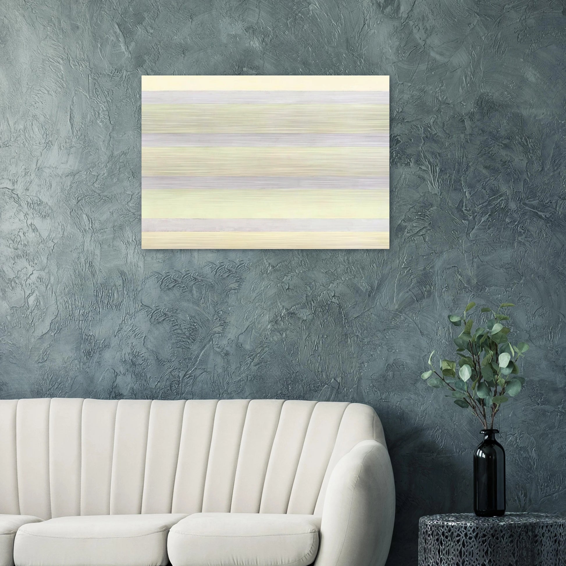 Untitled #11 - Agnes Martin Brushed Aluminum Print - 70x100 cm / 28x40 inches | Agnes Martin Aluminum Print | Agnes Martin Prints