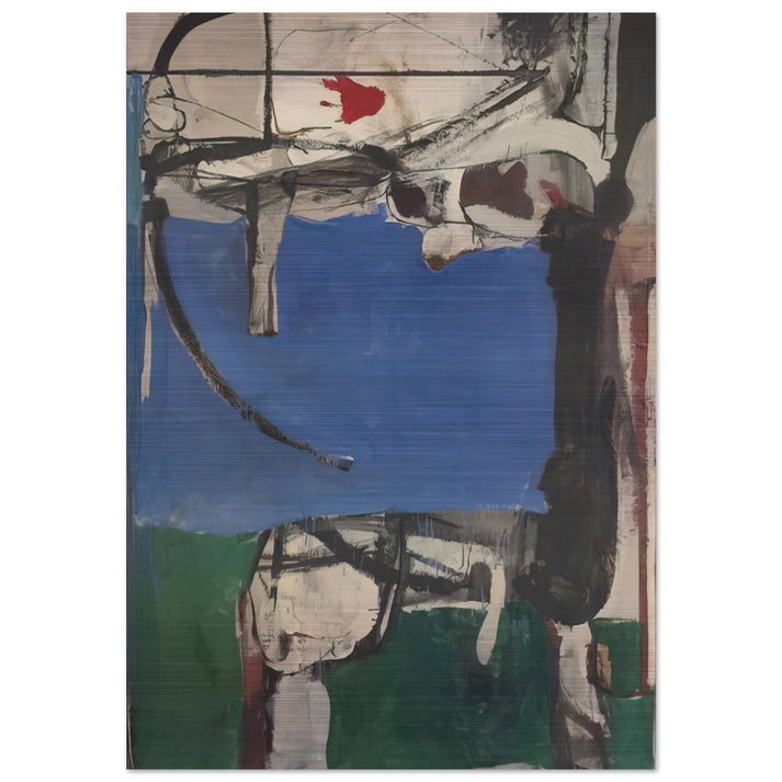 Urbana #2 The Archer - Richard Diebenkorn Brushed Aluminum Print - 70x100 cm / 28x40 inches | Richard Diebenkorn Aluminum Print | Richard Diebenkorn Prints