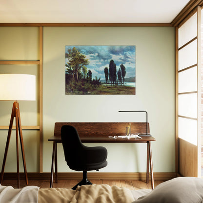 Landscape - Arkhyp Kuindzhi Brushed Aluminum Print - 70x100 cm / 28x40 inches | Arkhyp Kuindzhi Aluminum Print | Arkhyp Kuindzhi Prints